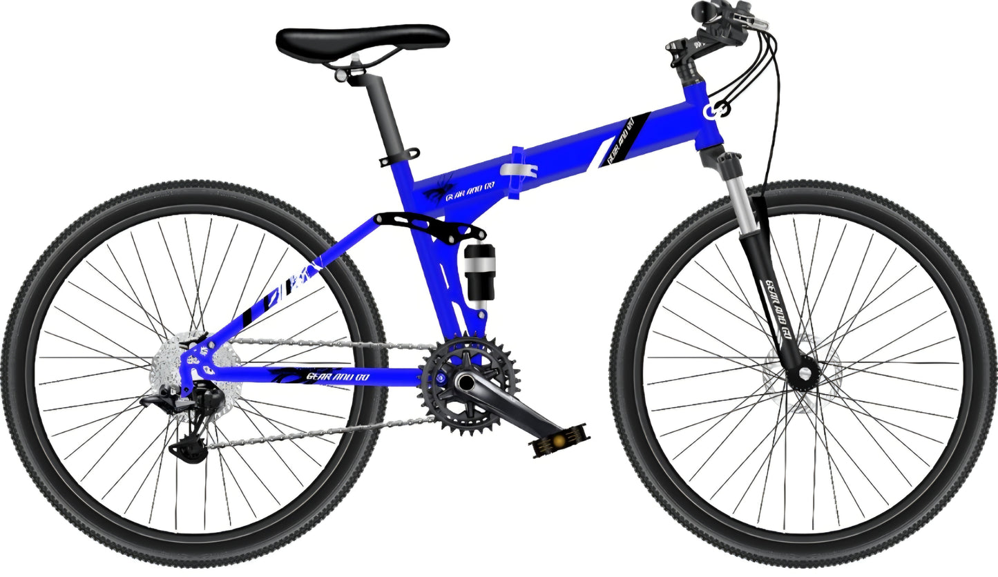 Foldable Mountain Bike 24"