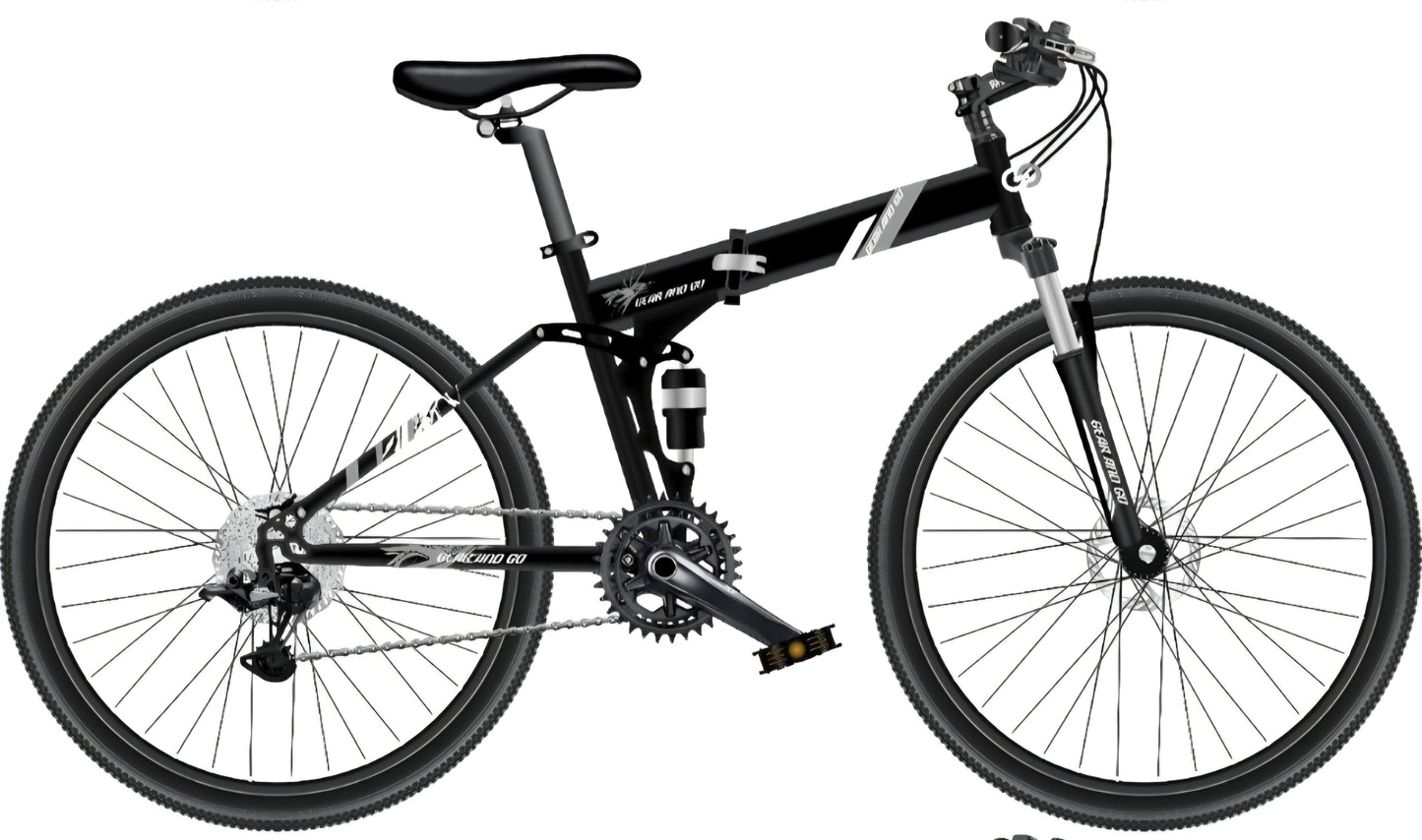 Foldable Mountain Bike 24"